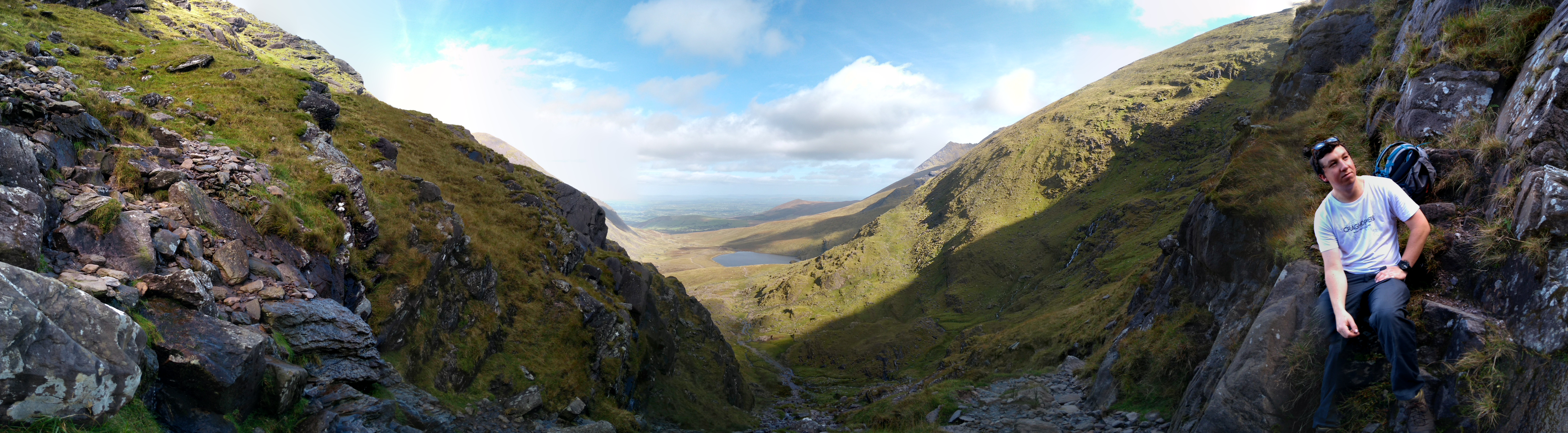 A break part way up Devil's Ladder